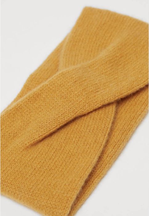 H&M  opaska 100% kaszmir nowa