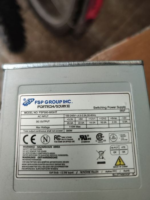 Fonte de alimentação FSP300-60GHT
