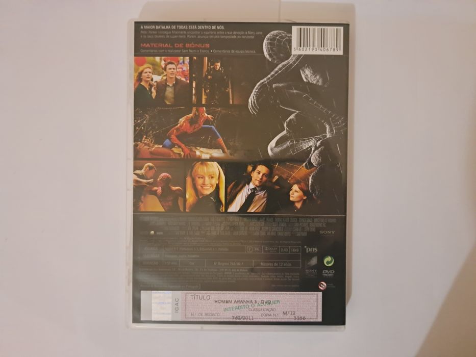 Homem-Aranha 3 Spider-Man 3 - Sam Raimi, Tobey Maguire, Kristen Dunst