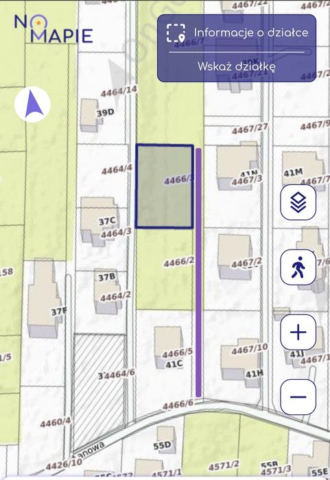 Działka 8 ar– ul. Łanowa –  spokojna okolica – OKAZJA