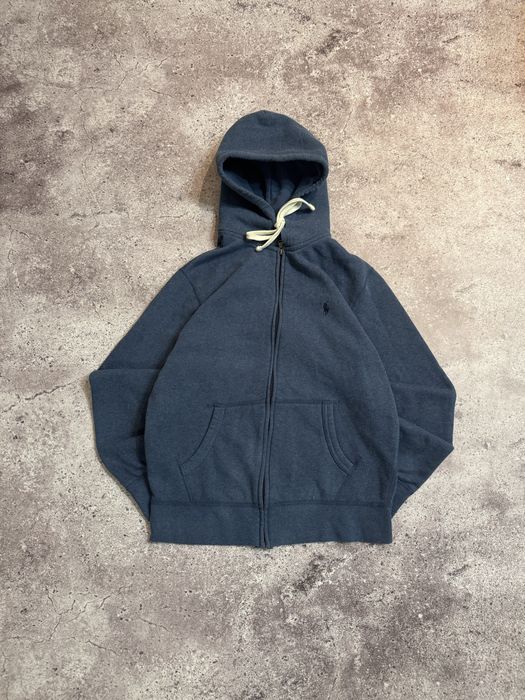 Зип-худи Ralph Lauren | Оригинал | Синяя кофта Ральф Лорен на молнии S