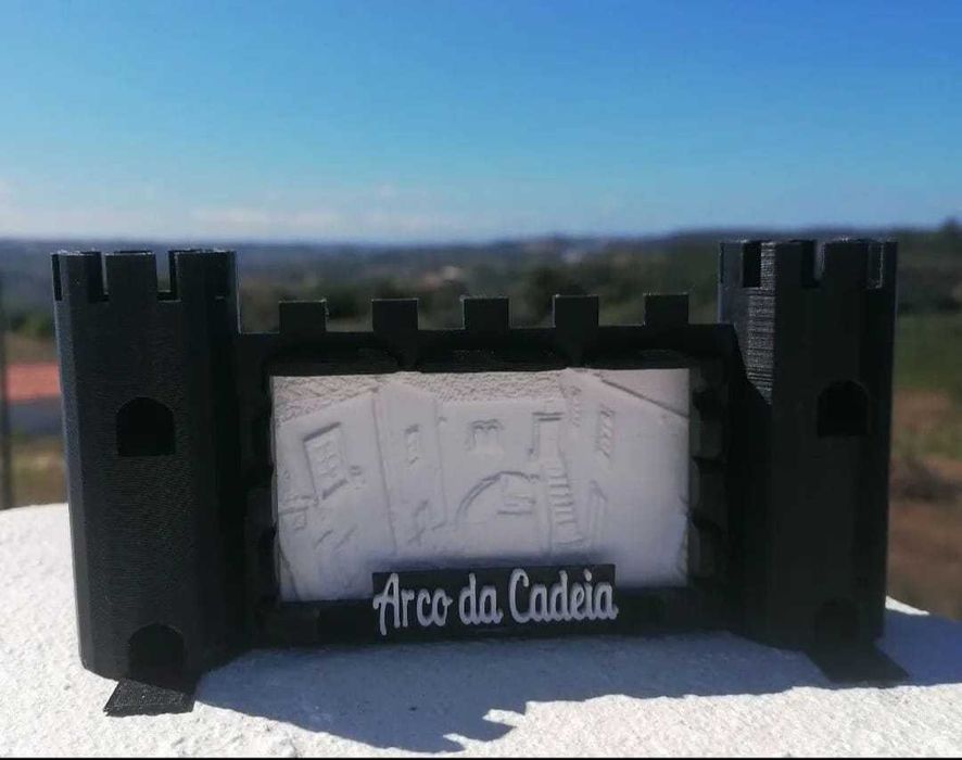 Iluminário de foto impresso 3d