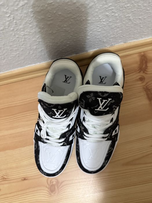 Buty LV trainer nowe nie uzywane czarno biale