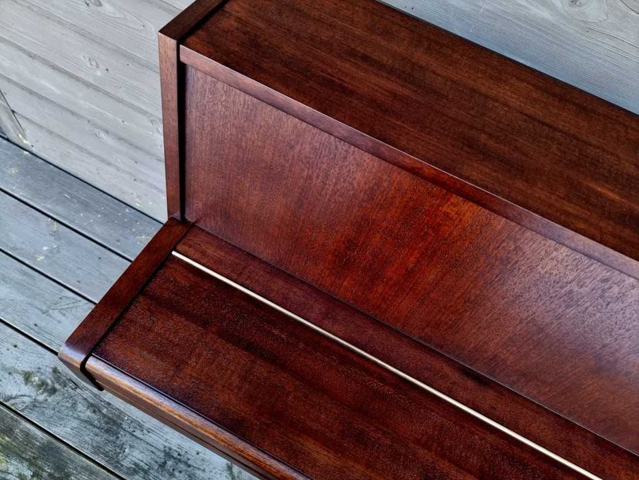 Pianino YAMAHA 100cm 1972r CIEMNY BRĄZ MAT Moderator