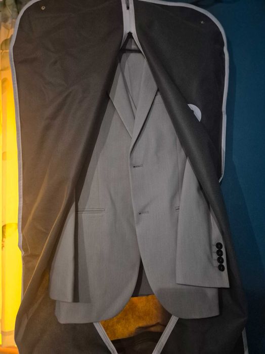 Garnitur męski Szary Borgio