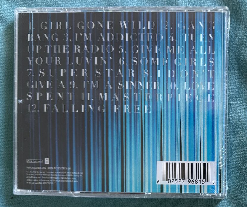 Madonna varios itens SELADOS