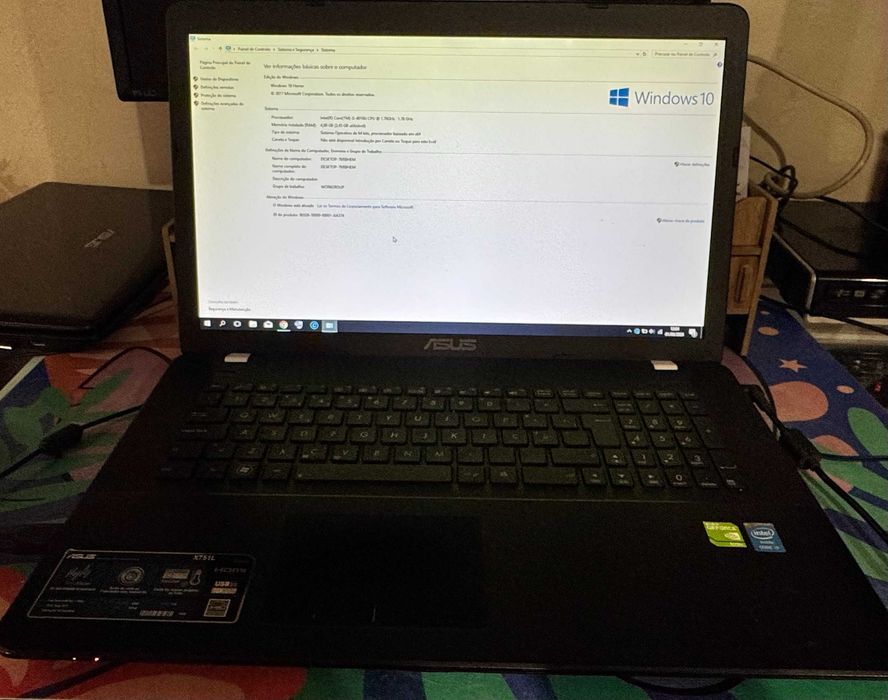 Portatil Asus X751L