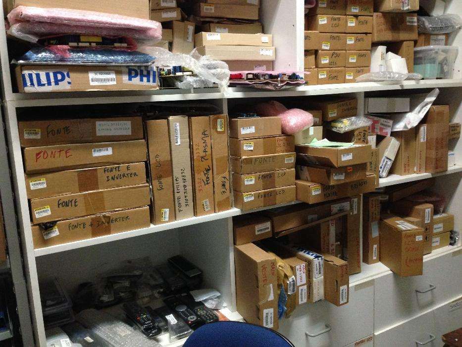 Placas de LCD e plasma todas a trabalhar bem