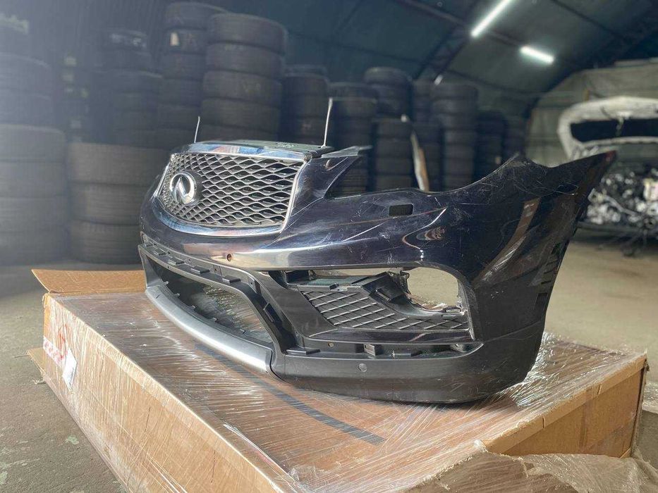 Бампер передний INFINITI QX50 Инфинити razborkainfiniti решетка