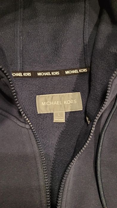 Granatowa bluza Michael Kors z kapturem