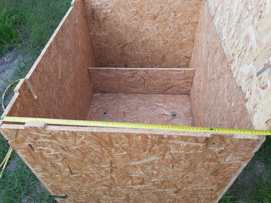 Бокс для зберігання з тирсоплити