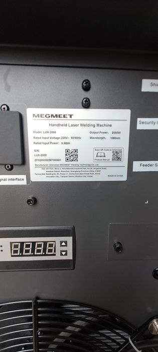 Лазерний зварювальний апарат 3 в 1