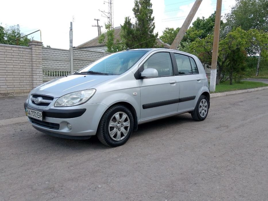 Hyundai Getz 1.4 2006 не фарбована, рідний пробіг