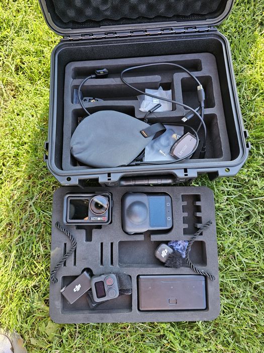Zestaw kamer dji 5 pro i dji 360 plus akcesoria