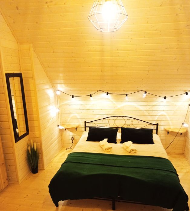 Domek na Kaszubach nad jeziorem z sauna i jacuzzi