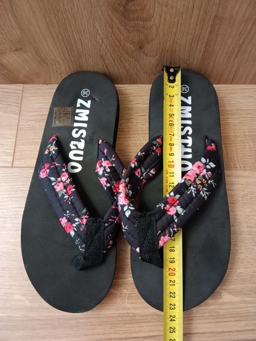 Klapki damskie rozmiar 36
