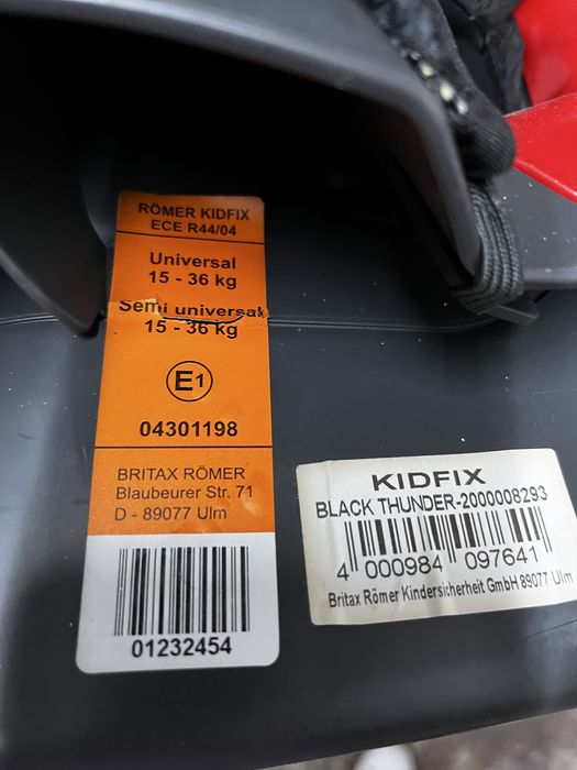 Cadeira britax Römer isofix 15-36 kg