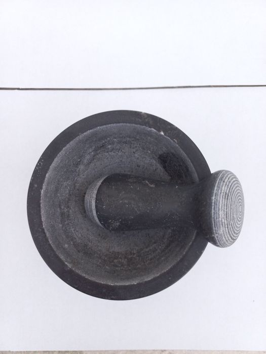 Almofariz em pedra Diam. 14cm