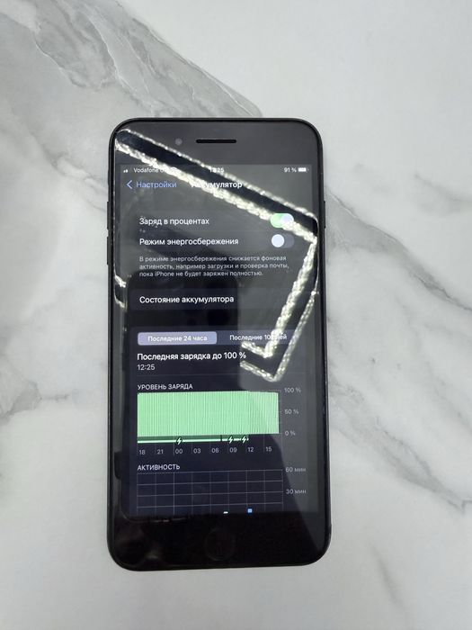 Iphone 7 plus 256 gb neverlock батарея 100%