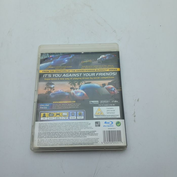Gra Need For Speed Hot Pursuit Ps3