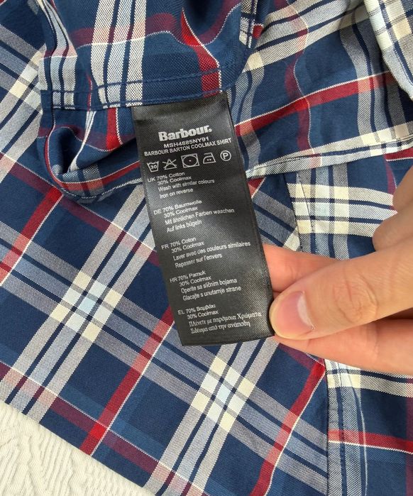 Wyjątkowa Koszula Barbour Regular Fit W Kratę 344