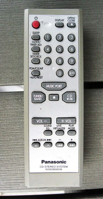 Oryginalne piloty Yamaha/ TEAC / Panasonic /Pioneer