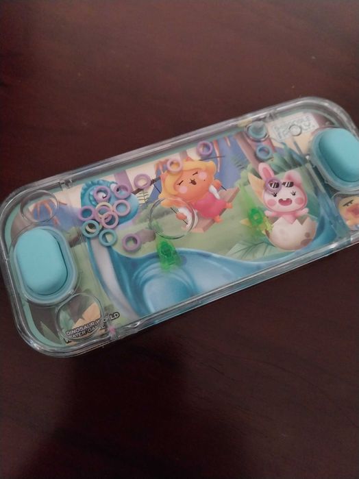 Jogo de água portátil, infantil, mundo dos dinossauros