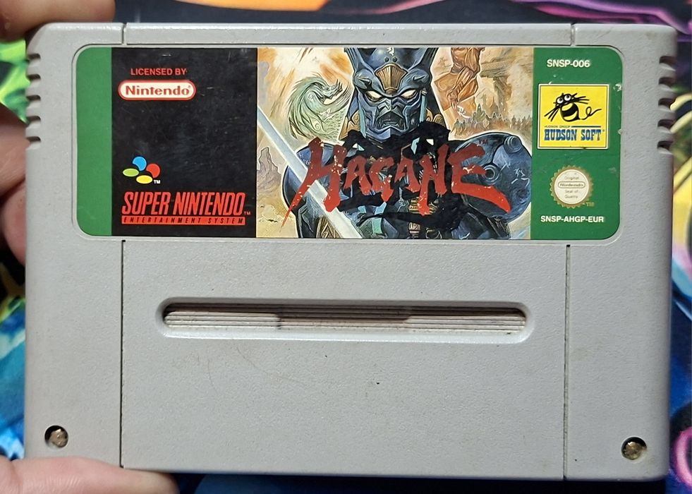 Hagane Super Nintendo Snes