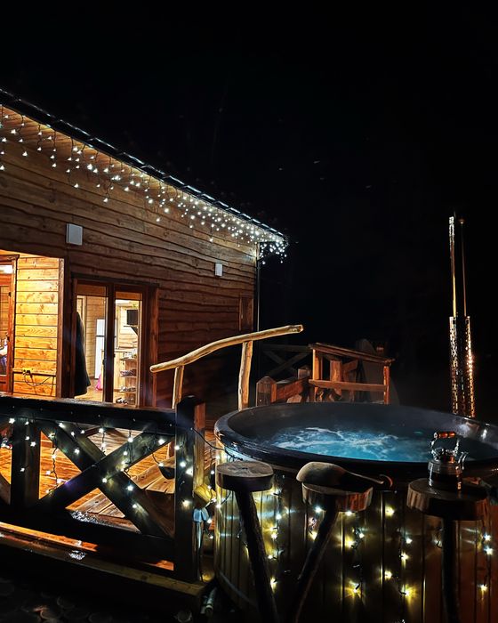 Котедж серед лісу  в Карпатах.  Риболовля. Чан.Сауна. Без сусідів.