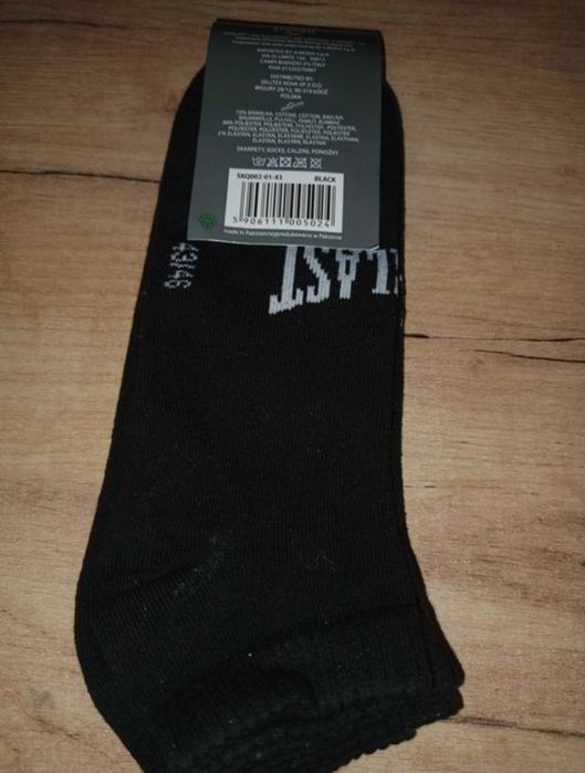 Czarna para skarpet Everlast