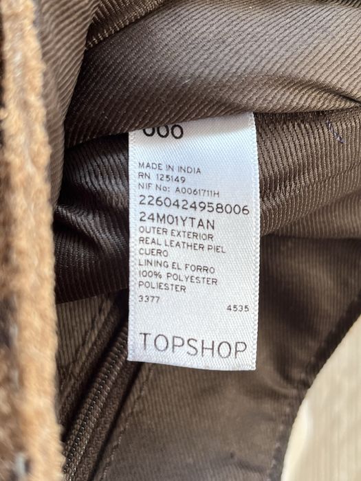 Torebka listonoszka TOPSHOP, 100% skóra