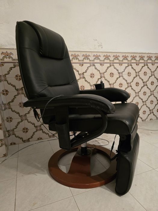 Cadeira de massagem com comando