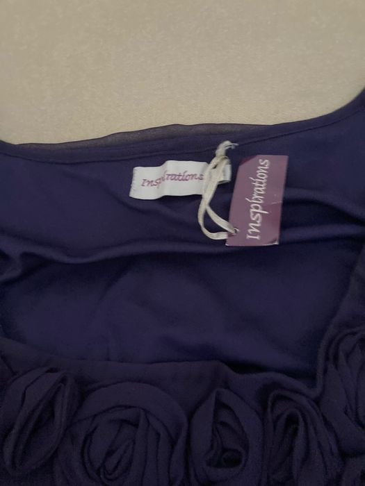 Piękna , fioletowa sukienka