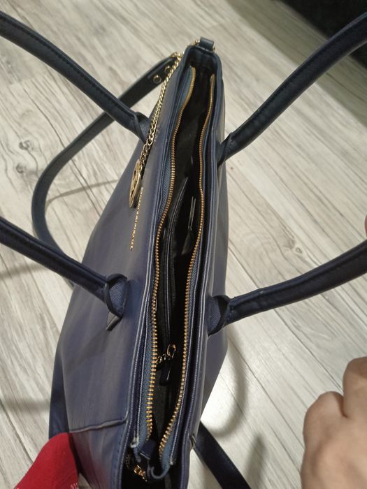 Torebka granatowa Trussardi Jeans