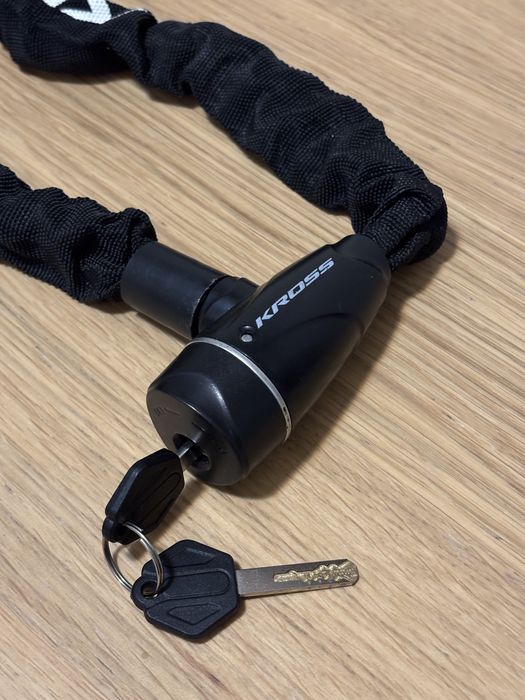 Zapięcie rowerowe łańcuch Kross na kluczyk