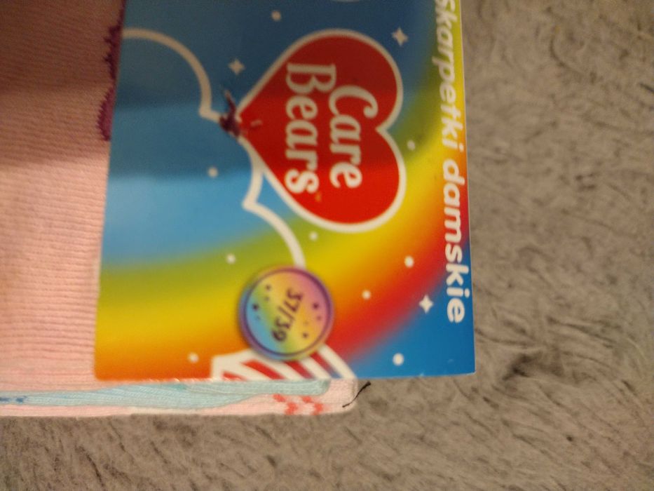3 pack skarpetek damskie 37 -39 care bears troskliwie misie