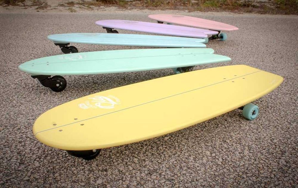 Old Longboards skate simulador de surf Tavarede • OLX Portugal