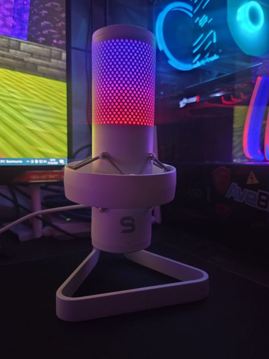 Mikrofon SilentiumPc Gear AXIS Onyx White