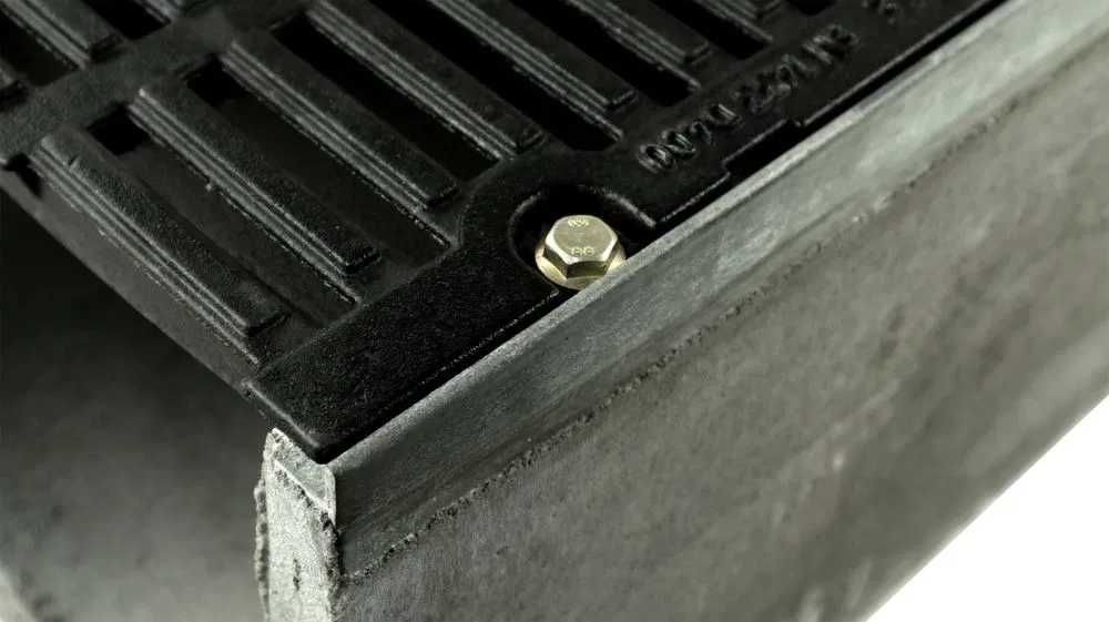 Kanał Odwodnienie Liniowe 21x10cm 1m 40ton Korytko Beton Ruszt Żeliwo