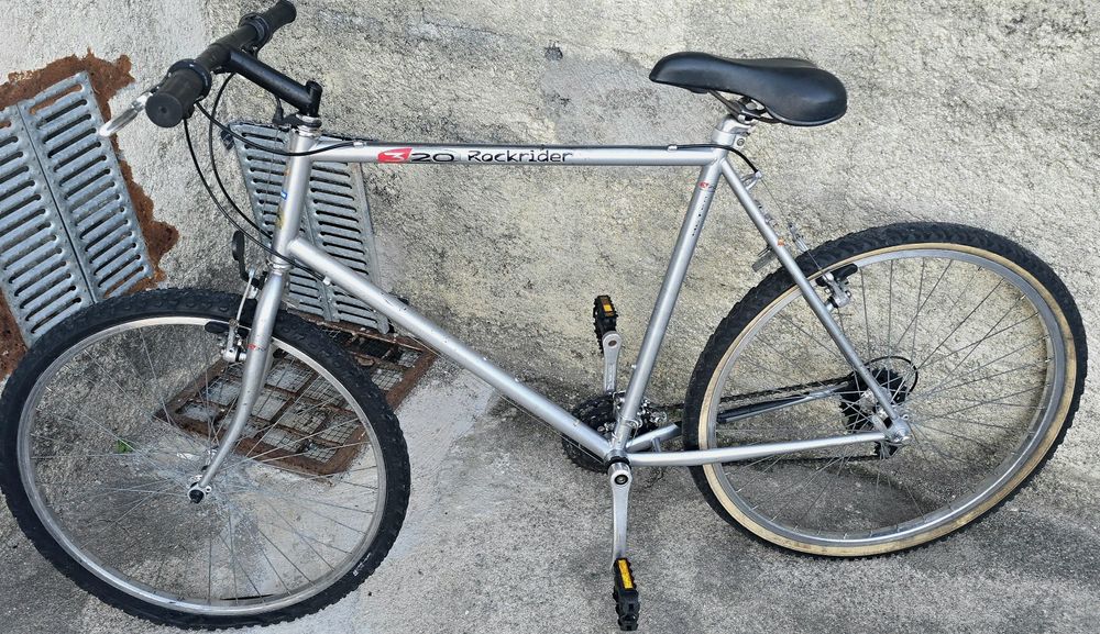 Bicicleta cinzenta