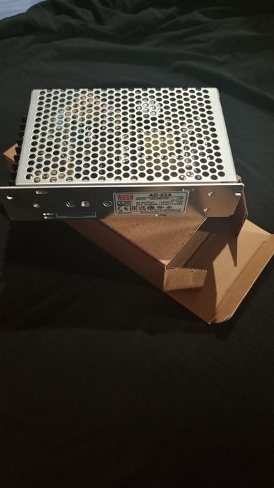 Блок живлення Mean Well AD-55A 13.8V 3.5A з зарядкою АКБ.
