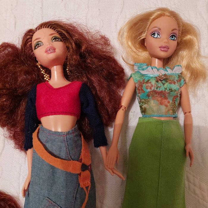 Lote 9 bonecas MyScene + acessórios