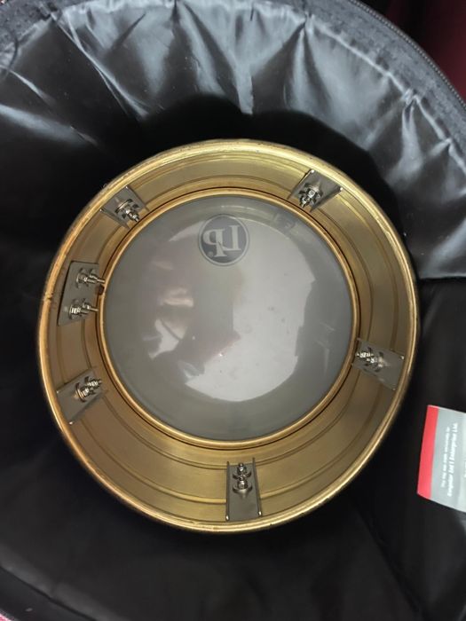 TIMBALES LP TITO PUENTE com suporte original e Cowbell LP