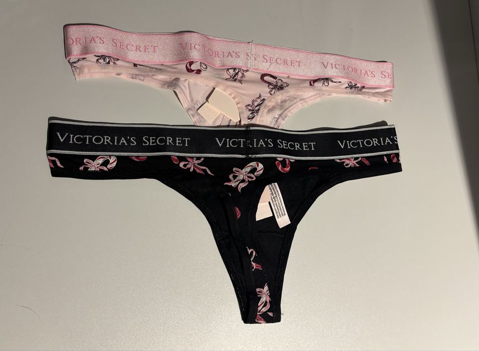 Oryginalne nowe stringi Victoria’s Secret święta