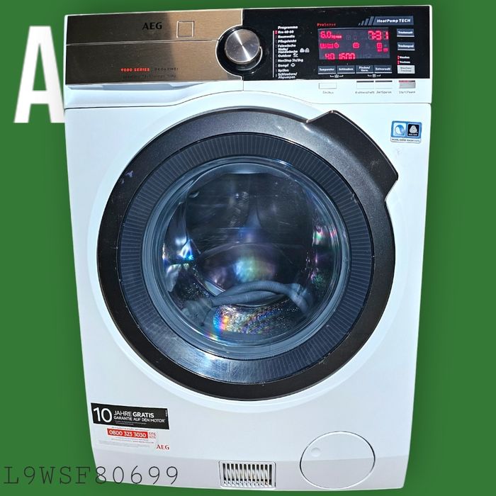 AEG L9WSF80699 – Pralko-suszarka 9/6 kg, 1600 obr. – POWYSTAWOWA