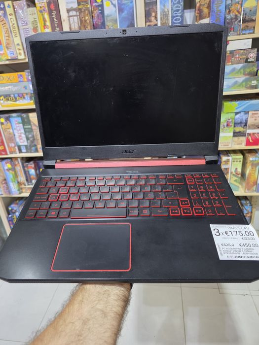 Portatil Laptop Gaming Acer com Garantia pague em 3 Parcelas