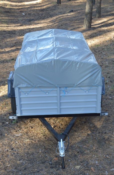 Одноосний Прицеп в наявності оцинкований борт 2200мм. Авто причеп