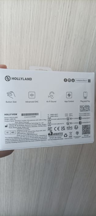 Бездротовий мікрофон Hollyland LARK M2