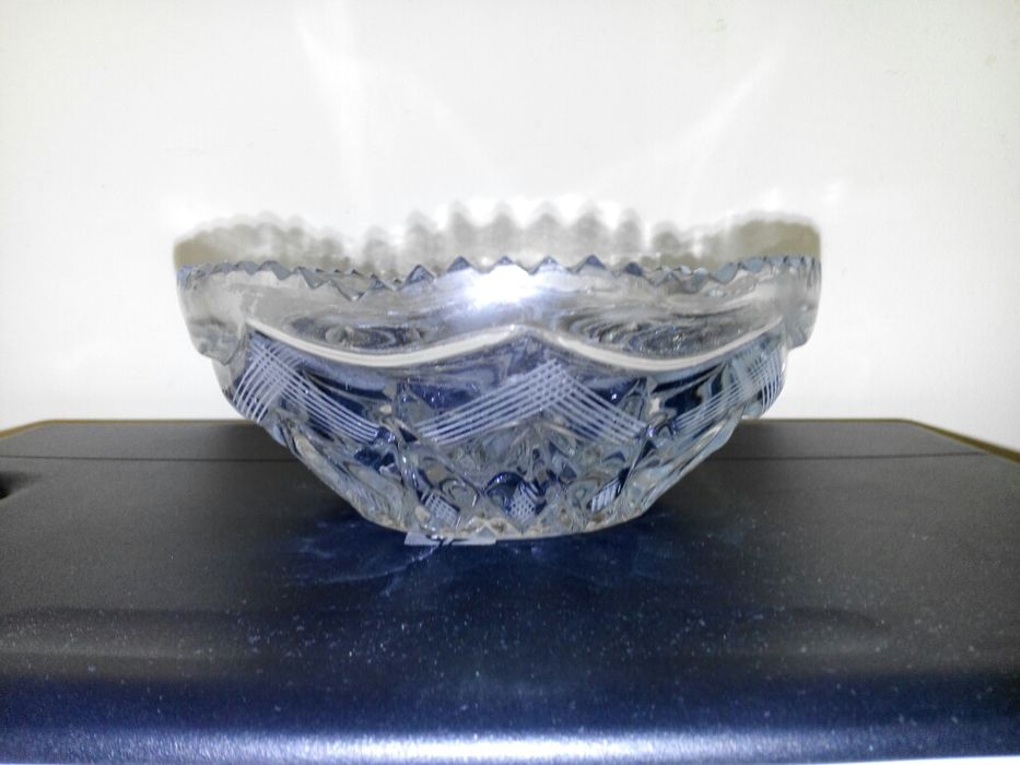 Хрустальная салатница, времен СССР