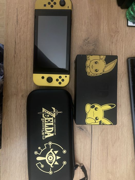 K€FIR Nintendo switch pokémon edition + сд карта 128